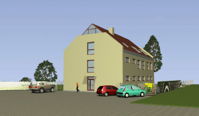 2008 – Administrativní budova s byty, Nechanice